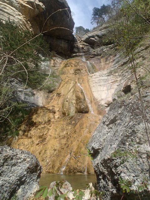 Cascade des gorges d'Agnielles